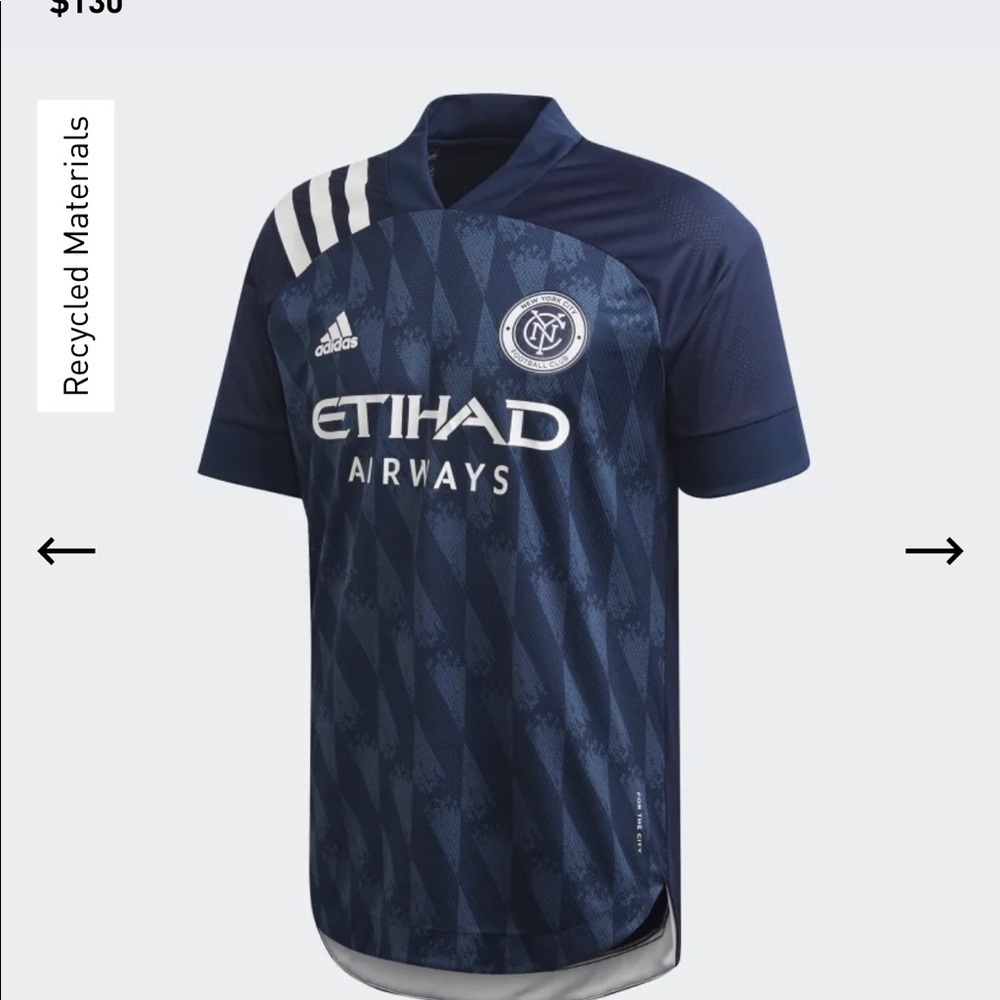 ⚽️ADIDAS NYC Etihad Airways Jersey